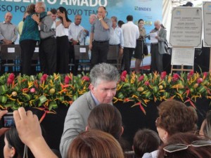 Ivan pede Campus da UFS em visita da Presidenta Dilma (Inauguração da Ponte Gilberto Amado)