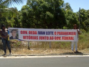 Ivan pede Campus da UFS em visita da Presidenta Dilma (Inauguração da Ponte Gilberto Amado)